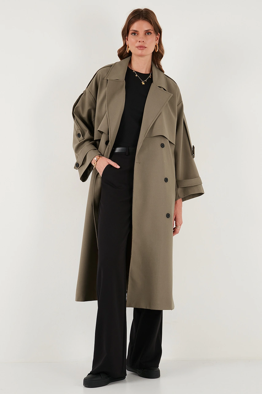 Lela Bayan Trençkot 6839476 Karamel Karamel