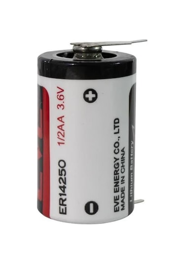 Eve Er14250/3pt 1/2aa - 3.6 Volt Kısa Boy Puntalı Lityum Pil