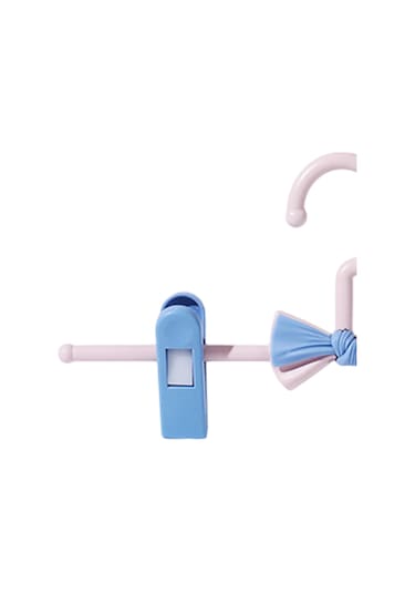 Suntek Magideal Bebek Askıları Uzatılabilir Elbise Askısı Çorap Mavi