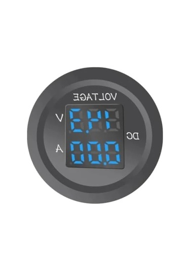 Dc12v/24v Dijital Voltmetre Ve Ampermetre