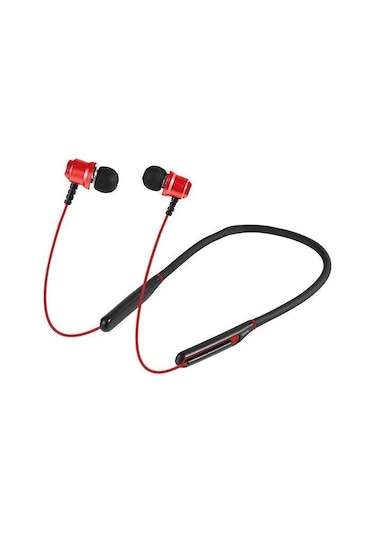 Asonic AS-XBK65 Boyun Askılı Mıknatıslı Bluetooth 5.0 + Tf Kart Spor Kulak İçi Kulaklık