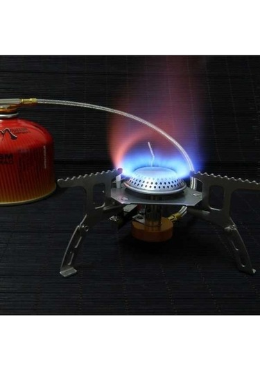 Wondernest Taşınabilir Açık Kamp Sobası - Barbekü, Pişirme, Bölünmüş Gazlı Fırın, Çok Renkli Çok Renkli