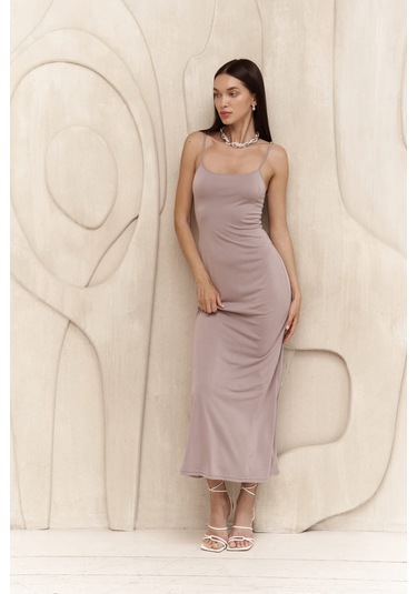 Ferry Lila Basic Elbise Lila