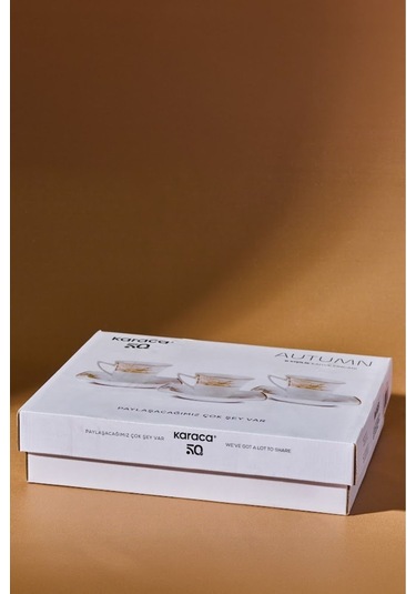 Karaca  Autumn 6 Kişilik Kahve Fincan Takımı 85 ml