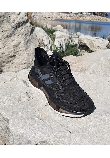 Dunlop 2357 Siyah Air Yumuşak Taban Erkek Spor Ayakkabı AYKSAYAK-000513