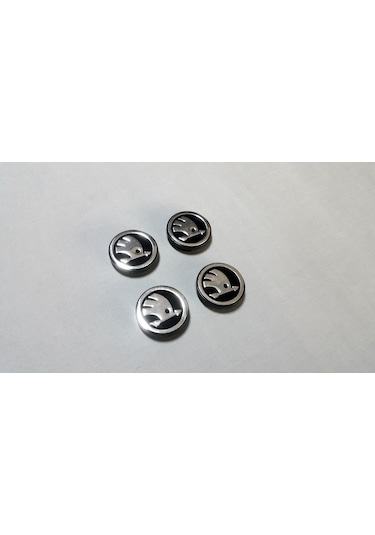 4 X Skoda Kamiq 2019-2025 Çelik Jant Göbeği Takım 55mm