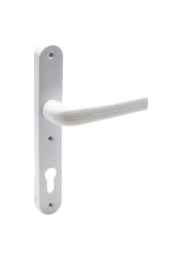 Kervan Pvc Kapı Kolu Beyaz Plastik