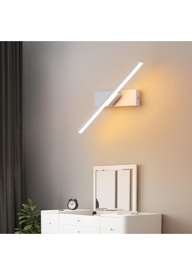 Suntek Modern Dönen Duvar Lambası Ev Yatak Odası Merdiven Koridor Beyaz Sıcak Işık