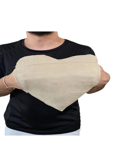 Ozclife Premium Cepli Kalp Yastığı - Bej