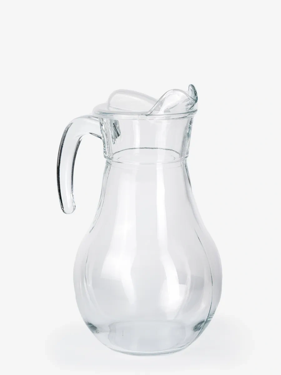 Purecrystal Cam Sürahi Su Ve Meyve Suyu Sürahisi Kapağı İle 330374676