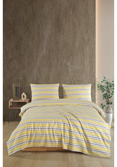 Elart Scatt Pike Çift Kişilik 160 x 220 CM Ekru