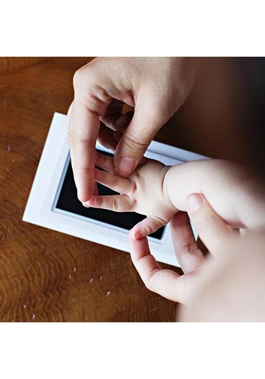 Yenidoğan Bebek Ayak Izleri El Izi Mürekkep Pedleri Kitleri Dıy Fotoğraf Çerçevesi Aksesuarları Yenidoğan Bebek Pet Kedi Köpek Paw Baskılar Hatıra