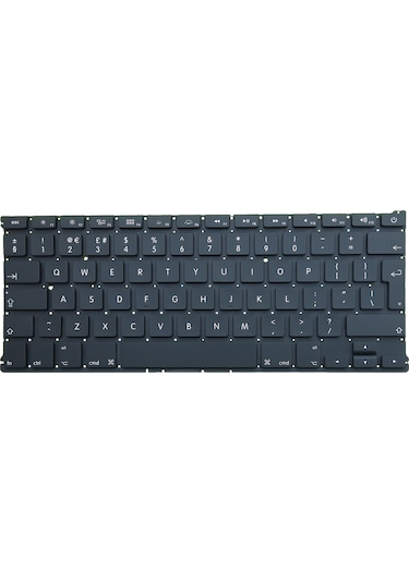 Apple Uyumlu MacBook Air 13" A1369 (Mid 2011) Klavye (Büyük Enter - UK)