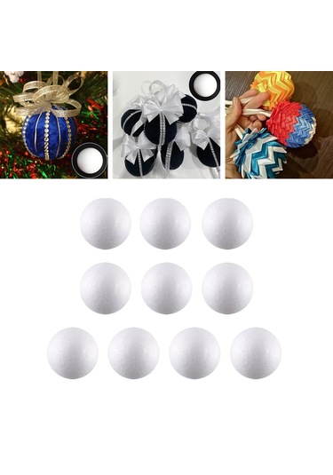 Suntek Köpük Topları Pürüzsüz Dıy Craft Parti Dekorasyon