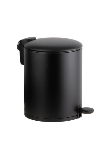Perfecto Lınea Stepli Çöp Kovası Black Onyx 5 Lt 425129416 Siyah