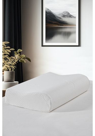 Pierre Cardin Visco Yastık Boyun Destekli 50x30 Beyaz