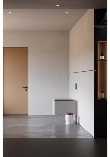 Zift Unique Paslanmaz Çelik Ahşap Kapak Desenli Vintage Çöp Kovası 5l Amortisör Yavaş Kapak Banyo-mutfak Kovalı Beyaz