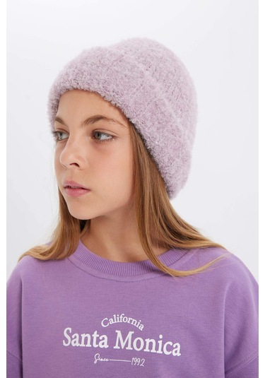 DeFacto Kız Çocuk Pelüş Bere C7929A824WNPR46