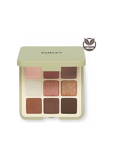 Kiko Green Me Eyeshadow Palette 101 Cool Spice