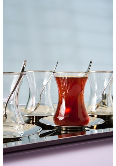 Karaca  Jamıe 40 Parça Çay Seti Platin