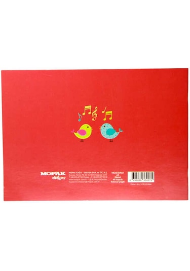 Mopak Küçük Müzik Defteri 40 Yaprak