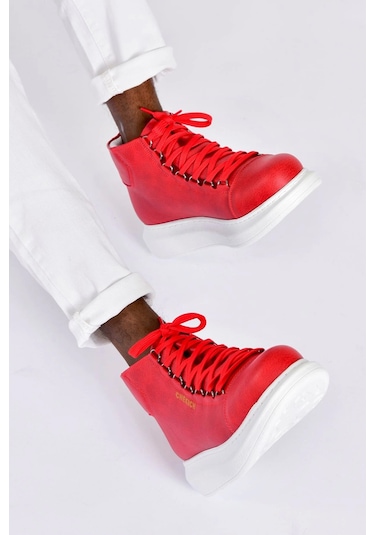 Ch258 Cbt Roma Erkek Bot Kırmızı Çok Renkli