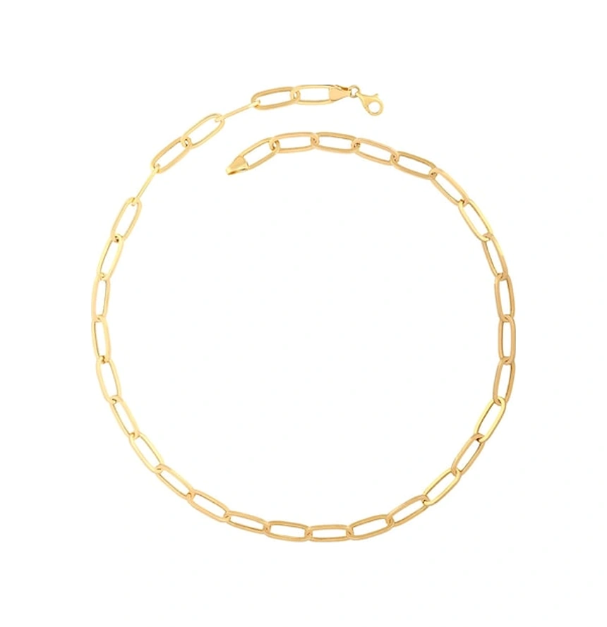 Agakulche Ataç 7,5 Mm Altın Zincir Renkli