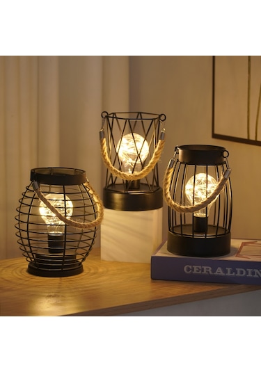 Xiyyadms Led Sarımsaklı Lambalar, Şarap Bükmecesi Ve Dikey Fener Seçenekleriyle Dekoratif Hediyelik Alet, Uzun Ömürlü Pil Kutusuyla Ev Dekoru Işıklı Süs Diğer