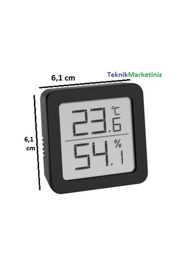 Tfa Dostmann Dijital Ortam. Oda Sıcaklık ve Nem Ölçer.termo-higro N11.246