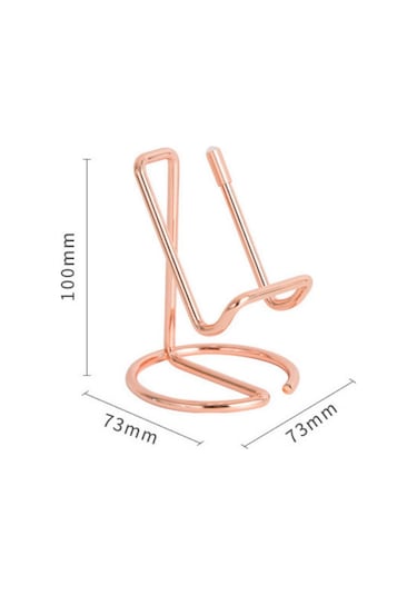 Gajeena Mobil Ve Tablet İçin Demir Metal Tutucu, Masaüstü Okuma Ve Gösterim İçin Sağlam Desteği, Renk Seçenekli Silikon Uyumlu Tasarım