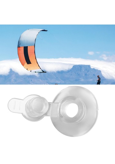 Homyl Kiteboard Uçurtma Şişirme Bir Pompa Valfi Şeffaf Tpu