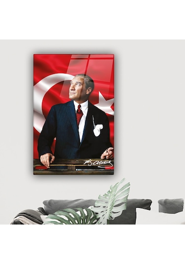 Decorita Cam Tablo | Atatürk Serisi 1
