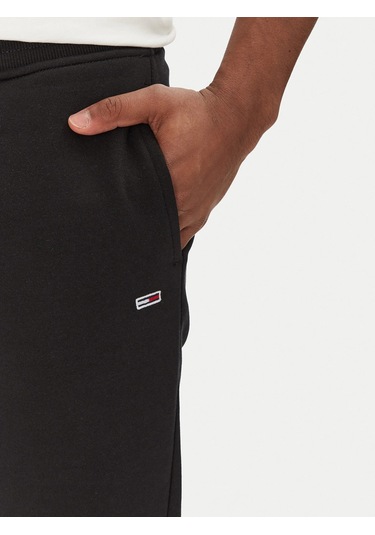 Tommy Hılfıger Erkek Eşofman Altı Dm0dm20473-bds Siyah