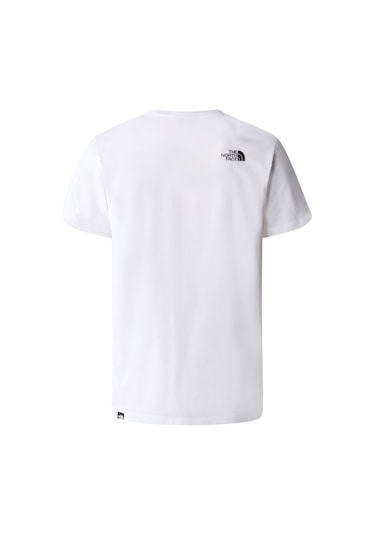 The North Face M S/s Sımple Dome Tee Erkek T-shirt Nf0a87ngfn41 Beyaz