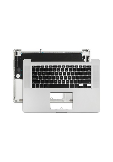 Macbook Pro İle Uyumlu 15inc A1398 Us Üst Kasa Klavye Topcase Keyboard 2012/2013