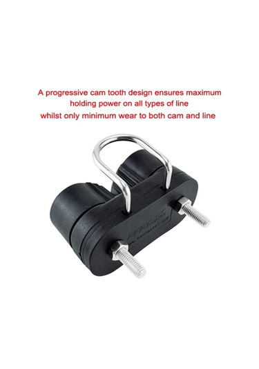 Konesam Nilon Kordon Tutucu 3-12mm Çapı İçin Otomatik Klem 300kg Maksimum Yük 6430 Oranj Spor Ve Deniz Malzemesi