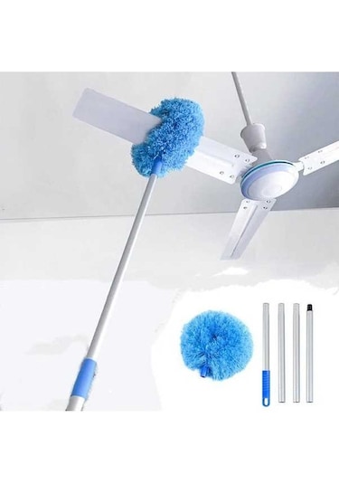 Tongxida Alüminyum Gövde Mikrofiber Toz Süpürücü, Uzun Kolu İle Tavan, Fan, Pencereler, Mobilyalar İçin Temizlik Aleti