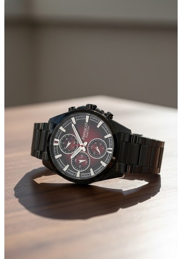 Ferrucci Erkek Kol Saati Siyah Renk, Siyah Kadran - Fcf03533m.03, 2 Yıl Garantili Siyah