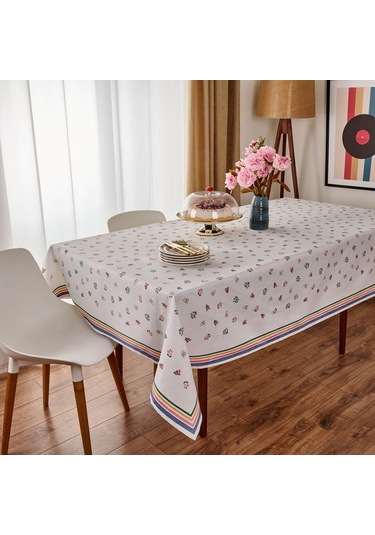 Evidea Soft Granny Summer Edin Masa Örtüsü - Ekru - 145x220 Cm Ekru