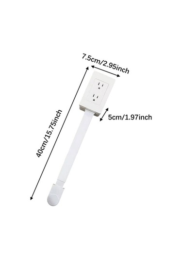 Pazly Suntek Soketi - Kanepeler İçin Güç Genişletici Fiş Arkası Abd Vh