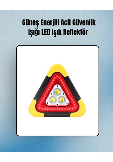 Nrzsnt 2000mah Kapasiteli Taşınabilir Üçgen Park Lambası