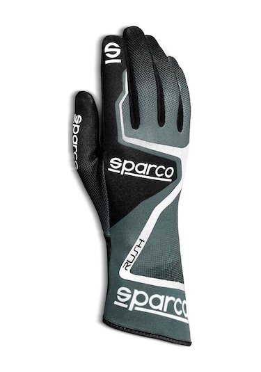 Sparco Rush Karting Eldiveni Siyah - Yeşil