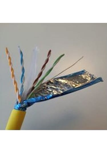 Cat7 S/ftp Lszh Makara 4p 500m Sarı 81016012