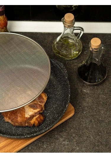 Hometopic Anti-sıçrama Kapak Yağ Önleyici 25 Cm 303364031 Diğer