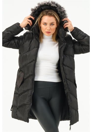 Z6768 Dewberry Bayan Kaban-siyah-siyah Siyah