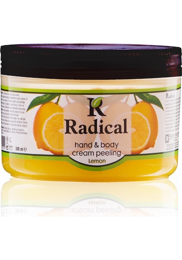 Radical Limon El ve Vücut Peelingi Krem 300 ML