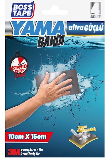 Suya Dayanıklı Yama - Onarım Bandı / 3M / Çamur Bant