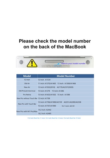 Macbook Pro 13" A1706 /A1708 /A1989 /A2159 Koruyucu Laptop Kılıfı Manolya