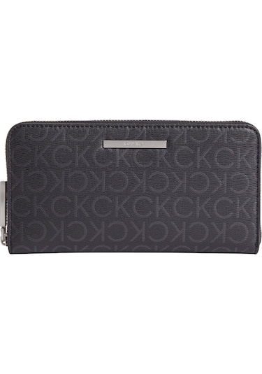 Calvin Klein Siyah Kadın 10x19x2,5 Cüzdan K60k611090 Siyah