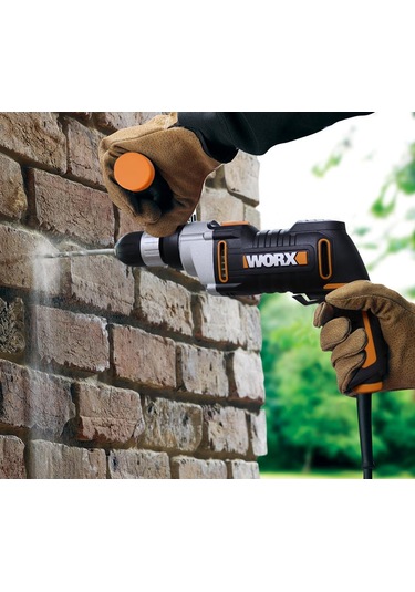 Worx WX318 810 W 13 MM Profesyonel Darbeli Matkap + 6 Adet Uç